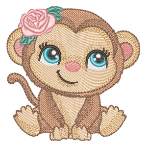 Macaquinha Cute (Pontos Leves)