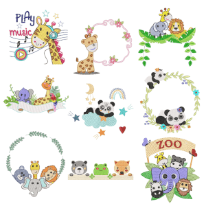 Animals (Quick Stitch) Design Pack