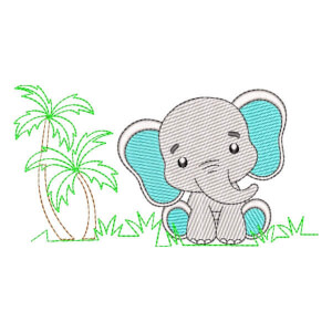 Elefante Safari (Pontos Leves)
