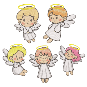 Cute Angel (Quick Stitch) Design Pack