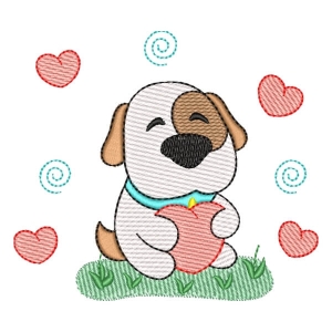 Baby Dog (Quick Stitch) Embroidery Design