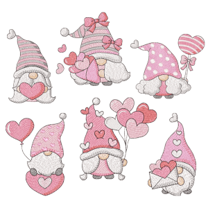 Cute Gnomes (Quick Stitch) Design Pack