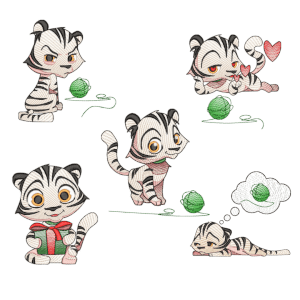 Tiger (Quick Stitch) Design Pack