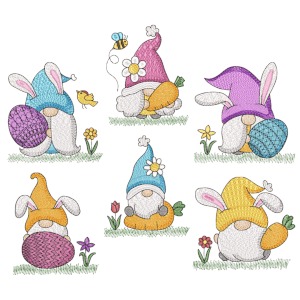 Easter Gnomes (Quick Stitch) Design Pack