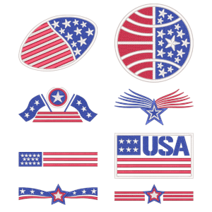 American Symbols Design Pack