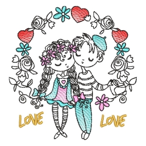 Casal de Dia dos Namorados (Pontos Leves)