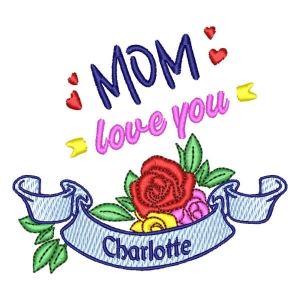 Mother Message (Quick Stitch) Embroidery Design