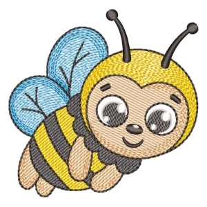 Bee (Quick Stitch) Embroidery Design