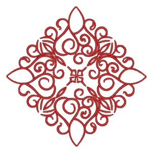 Arabesque Ornament Embroidery Design