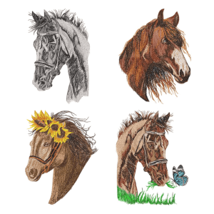 Horses (Realistic) Design Pack