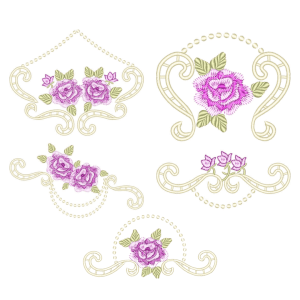 Flowers (Cutwork) Design Pack