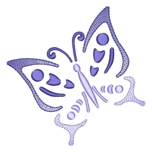 Butterfly (Quick Stitch) Embroidery Design
