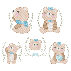 Bears (Quick Stitch) Design Pack