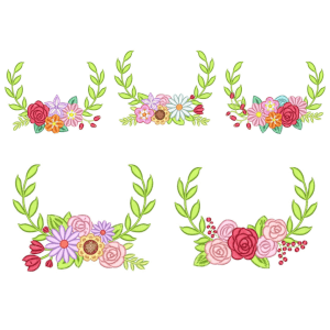 Flower Frames Design Pack