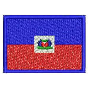 Matriz de bordado Bandeira do Haiti