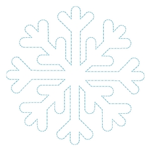 Snowflake (Quilt) Embroidery Design