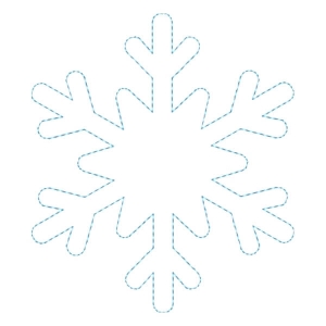 Snowflake (Quilt) Embroidery Design