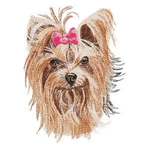 Shih Tzu Dog (Realistic) Embroidery Design