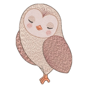 Owl (Quick Stitch) Embroidery Design