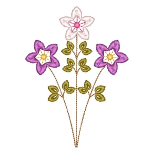 Flower Embroidery Design