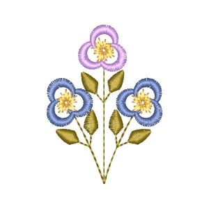 Flower Embroidery Design