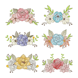Flower Arrangements (Quick Stitch) Design Pack