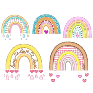 Boho Rainbow Design Pack