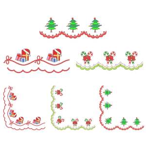 Christmas Borders and Corners Design Pack
