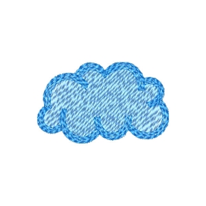 Cloud (Quick Stitch) Embroidery Design