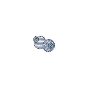 Matriz de bordado Mini Blueberry