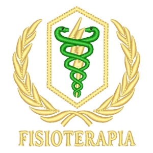 Matriz de bordado Logomarca Fisioterapia