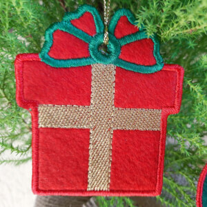 Matriz de bordado Pendurador de Natal (Projeto)