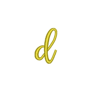  Alfabeto Hello Font Letra d