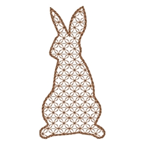 Bunny Embroidery Design
