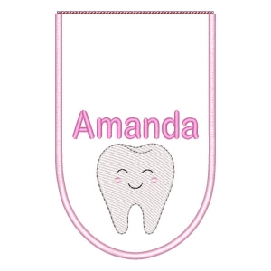 Lapela de Dente com Nome (Projeto)