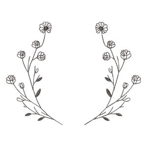 Traditional Frame Embroidery Design