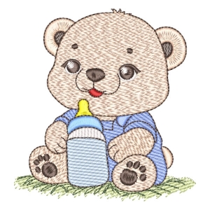 Newborn Bear (Quick Stitch) Embroidery Design