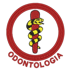 Matriz de bordado Logomarca Odontologia