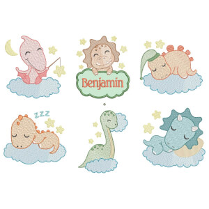  Dinos Dorminhocos (Pontos Leves)