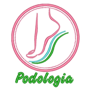 Matriz de bordado Logomarca Podologia