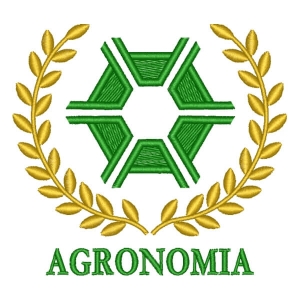 Matriz de bordado Logomarca Agronomia