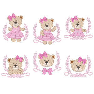 Bears in Frame (Quick Stitch) Design Pack