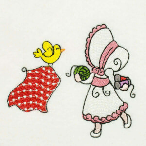 Menina Costureira 4