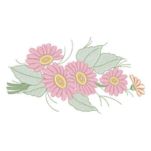 Flower (Quick Stitch) Embroidery Design