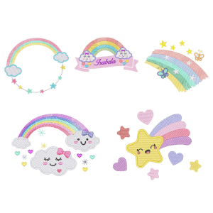 Rainbow (Quick Stitch) Design Pack