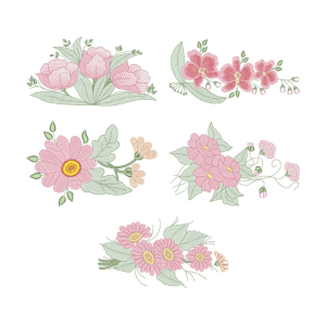 Flowers (Quick Stitch) Design Pack