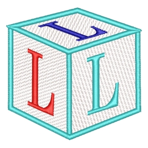 Alfabeto Cubo Letra L