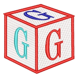 Alfabeto Cubo Letra G