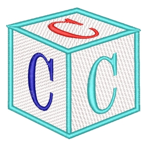 Alfabeto Cubo Letra C