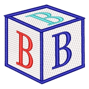 Alfabeto Cubo Letra B